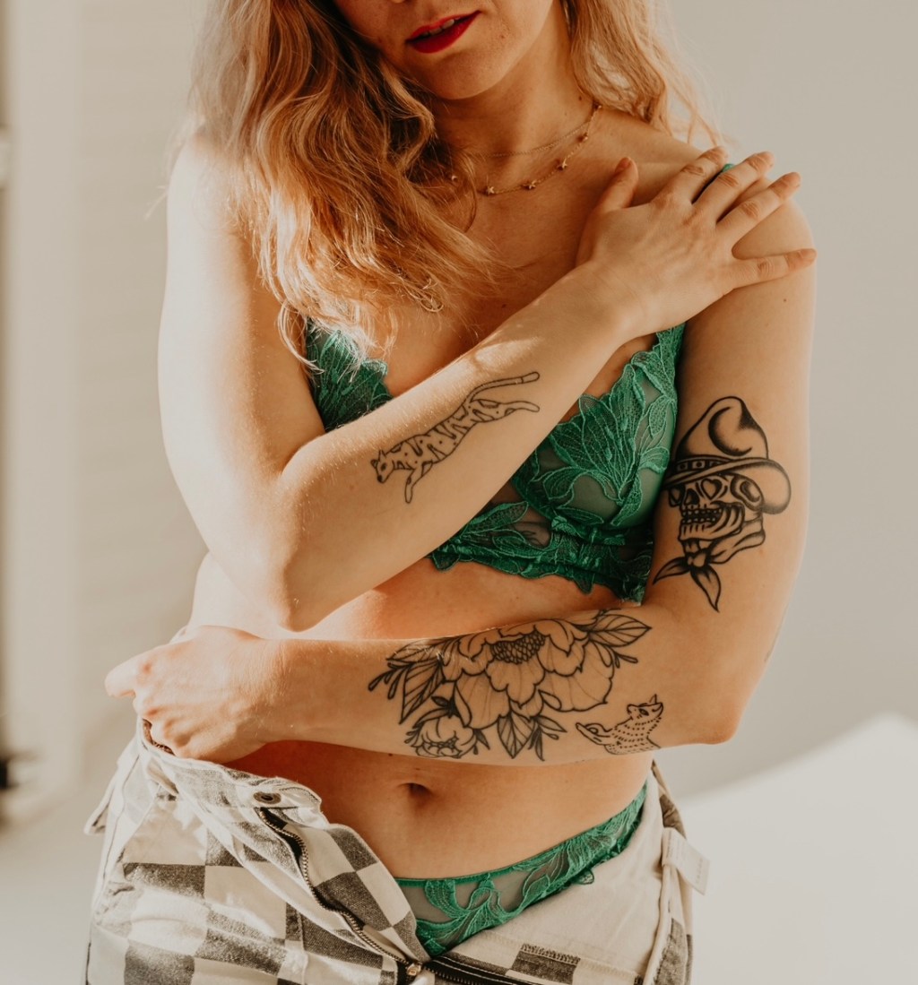 Lingerie and Reflections: Tattoos as an Act of Self&nbsp;Empowerment.